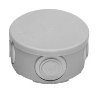 Коробка монтажна з кришкою 3001 к/м 4, 80*43мм Famatel