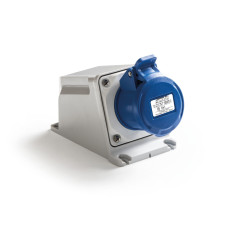 Розетка настінна Famatel 2P+E, 32A, 230В IP54