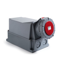 Розетка настінна Famatel 3P+E, 125A, 400В, IP67