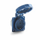 Розетка накладна Famatel Schuko 2P+E, 16A, 250В, IP67