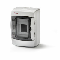 Шафа пластикова Famatel Acqua 4 модулі, IP65, N/PE