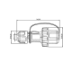Вилка кабельна IP-67 2P+TTL виробник FAMATEL 23960