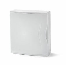 Шафа пластикова Famatel Nuova 24 модуля, накладна, білі двері, IP40, N/PE