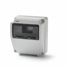Шафа під розетки Famatel AcquaCOMBI, 9 модулів, IP65