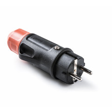 Вилка з сальником Famatel Schuko 2P+E, 16A, 250В, IP54