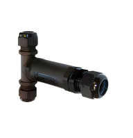 Муфта для підключення кабелю KVM3 M25 чорний, 8-17mm