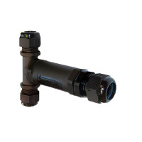 Муфта для підключення кабелю KVM3 M25 чорний, 8-17mm