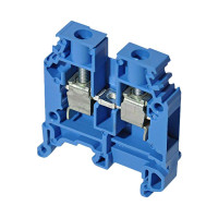 M 4/6 N Клеммник на DIN-рейку 4 мм.кв. (синий) Entrelec 1SNA125116R0100
