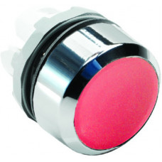 MP1-20R Кнопка прихована, без фікс., хром. пласт. кільце, червона