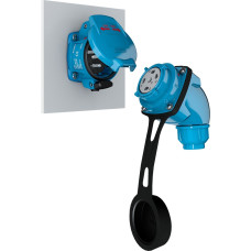 РОЗЕТКА ИММОБИЛАЙЗЕРА 30 A - 250 V - IP55 - IK09 - ПОЛИУРЕТАН/МЕТАЛЛ