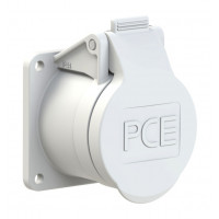 Розетка вбудована 16А/42V/2P/IP44 виробник PCE 382-12f5v