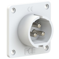 Вилка встроенная 16A/42V/2P+E/IP44 производитель PCE 683-12v под заказ