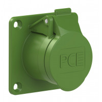 Вбудована розетка 32A/24-42V/2P+E/IP44 виробник PCE 393-3v