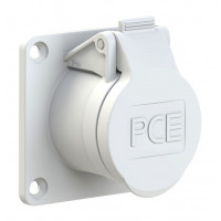 Вбудована розетка 16A/42V/2P+E/IP44 виробник PCE 383-12v