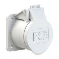 Розетка вбудована 32A/42V/2P+E/IP44 виробник PCE 393-12f4v