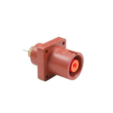Розетка панельна SPX, 480А, L1, підʼєднання М12, коричневий , Power Syntax арт.SPX4PS1BRM120000