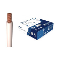 Провід монтажний Topflex 1*1 H05V-K white