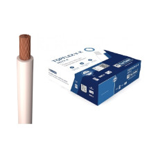 Провід монтажний Topflex 1*1 H05V-K white