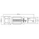 SPX4LDEGN075MP SPX 480A вилка кабельна Земля l, зелена