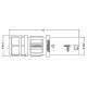 SPZ4LSEGN075MQ SPZ 480A розетка кабельна Земля, зелена