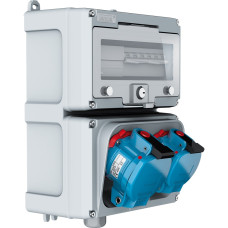 РАСПРЕДЕЛИТЕЛЬНЫЕ КОРОБКИ 16 A > 90 A - 440 V - IP66/IP69 - IK09 - АЛЮМИНИЙ/ПОЛИУРЕТАН