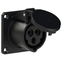 Розетка вбудована 16А/230V/1P+N+E/IP44 виробник PCE 313-6x