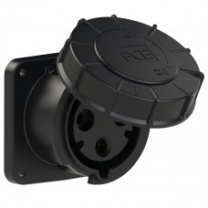 Розетка вбудована 63А/230V/1P+N+E/IP67 виробник PCE 333-6xs