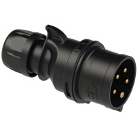 Вилка кабельна 32А/400V/3P+N+E/IP44 виробник PCE 025-6x