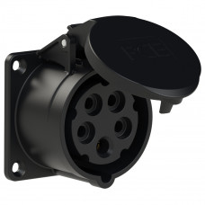 Розетка вбудована 16А/400V/3P+N+E/IP44 виробник PCE 315-6ttx