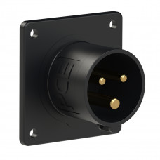 Вилка вбудована 16А/230V/1P+N+E/IP44 виробник PCE 613-6ttx