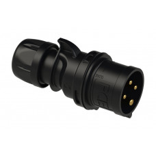 Вилка кабельна 32А/230V/3P+E/IP44 виробник PCE 024-6ttx