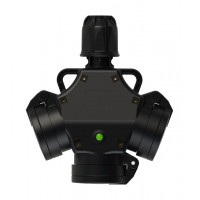 Трійник із твердої гуми 16A/250V/2P+E/IP44 виробник PCE 253642-sxs