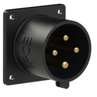 Вилка вбудована 32А/400V/3P+E/IP44 виробник PCE 624-6ttx