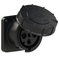 Розетка вбудована 63А/400V/3P+E/IP67 виробник PCE 334-6xs
