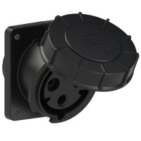 Розетка вбудована похила 125А/400V/3P+E/IP67 виробник PCE 444-6xs