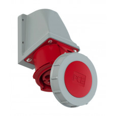 Настінна розетка 7 контактна 32А/400V/7P/IP67 виробник PCE 1272-6
