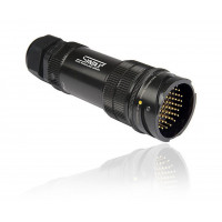 SHD054MV-GSMMN SHD 54 pin вилка кабельна, покриття контактів золотом, під пайку