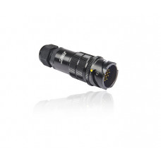 SVK019MV-GSMHNT SVK 019 pin вилка кабельна, покриття контактів золотом, під паяння, контакти вставлені