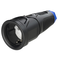 Розетка до 16A/250V/2P+E/IP20 производитель PCE 2510-sbw