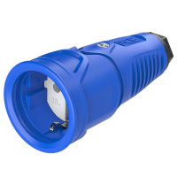 Розетка PCE до 16A/250V/2P+E/IP20 производитель PCE 2510-bsw