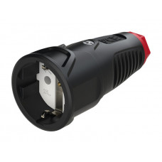 Кабельна розетка 16A/250V/2P+E/IP20 виробник PCE 2510-srс
