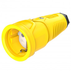 РозеткаPCE до 16A/250V/2P+E/IP20 виробник PCE 2510-esw
