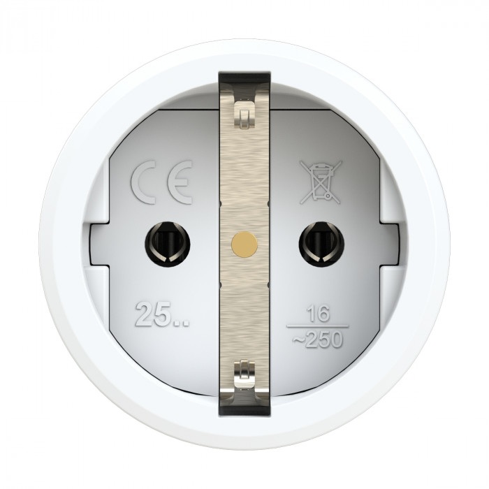 Кабельна розетка 16A/250V/2P+E/IP20 виробник PCE 2510-gs