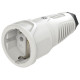 Кабельна розетка 16A/250V/2P+E/IP20 виробник PCE 2510-gs