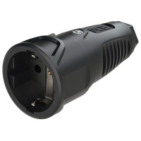 Розетка для 16A/250V/2P+E/IP20 производитель PCE 2520-ss