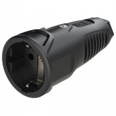 Розетка каб 16A/250V/2P+E/IP20 виробник PCE 2520-ss