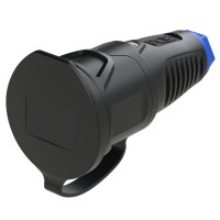 Розетка кабельна 16A/250V/2P+E/IP54 виробник PCE 2511-sb