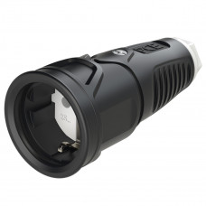 РозеткаPCE до 16A/250V/2P+E/IP20 виробник PCE 2510-sww