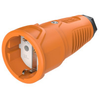 Кабельна розетка 16A/250V/2P+E/IP20 виробник PCE 2510-os