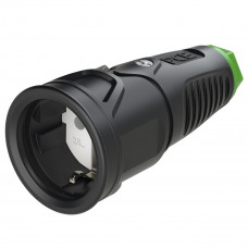 РозеткаPCE до 16A/250V/2P+E/IP20 виробник PCE 2510-shuw